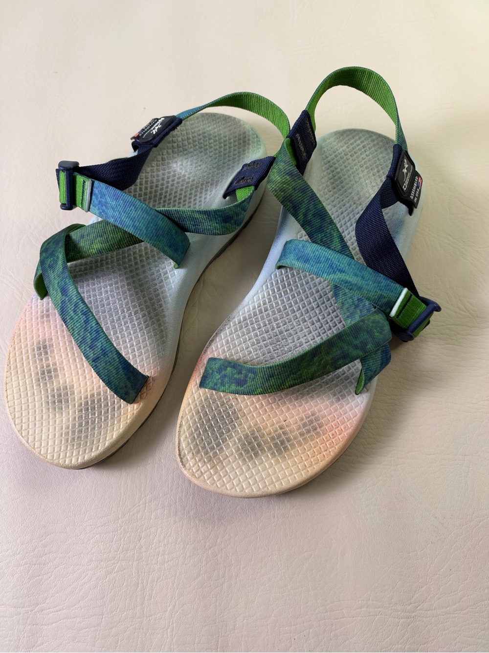 Chaco National Park Foundation made in the USA cushioned footbed sandals size 9